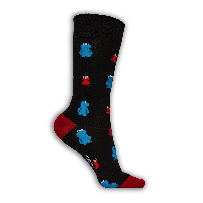 Elmo y Comegalletas-calcetin-Plaza Sesamo-Sesame Street-Noma Outfitters