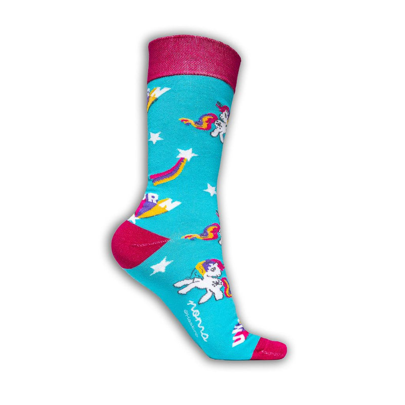Unicorns Exist - Blue-Colección-My Little Pony-Hasbro-Calcetines-Algodón-Noma Outfitters