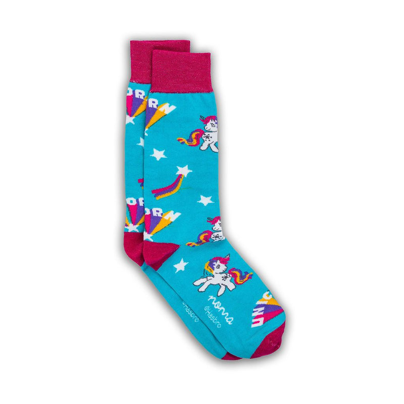 Unicorns Exist - Blue-Colección-My Little Pony-Hasbro-Calcetines-Algodón-Noma Outfitters